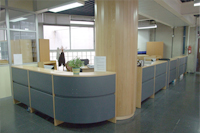 Mostrador de Préstamo de la Biblioteca de Informática