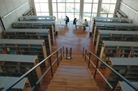 Escalera de la Biblioteca de Veterinaria