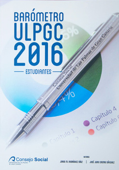 Portada del Barómetro ULPGC 2016 -Estudiantes-