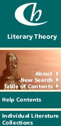 Vista de la web Literary Theory