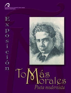 Cartel de la Exposición de Tomas Morales en la Biblioteca del Campus del Obelisco