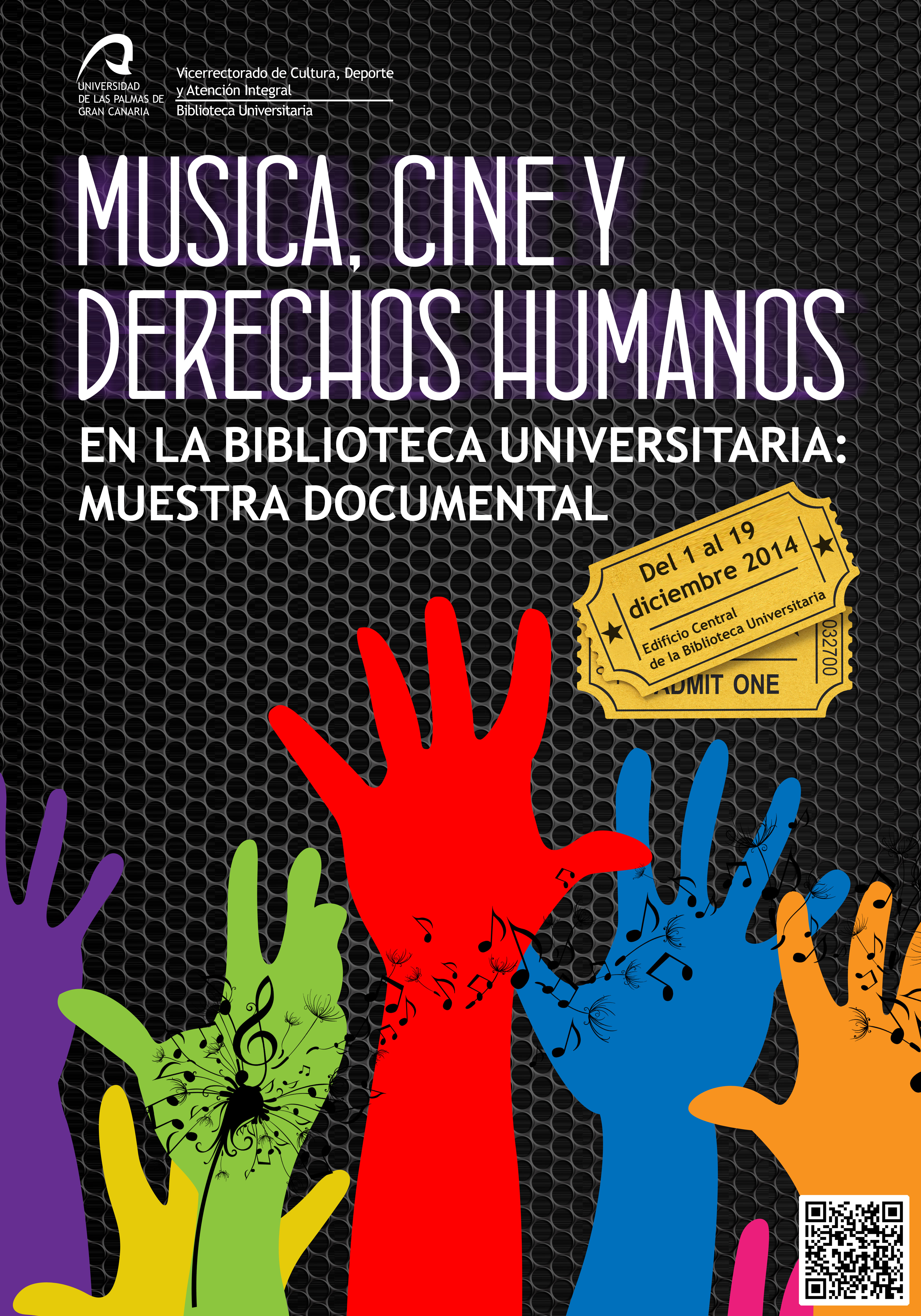 Muestra de música y cine por el Día de los Derechos Humanos | Biblioteca ULPGC