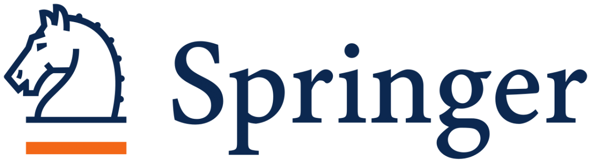 Logo Springer con busto de caballo