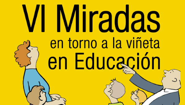 Dibujo de cómic de personas mirando al cielo