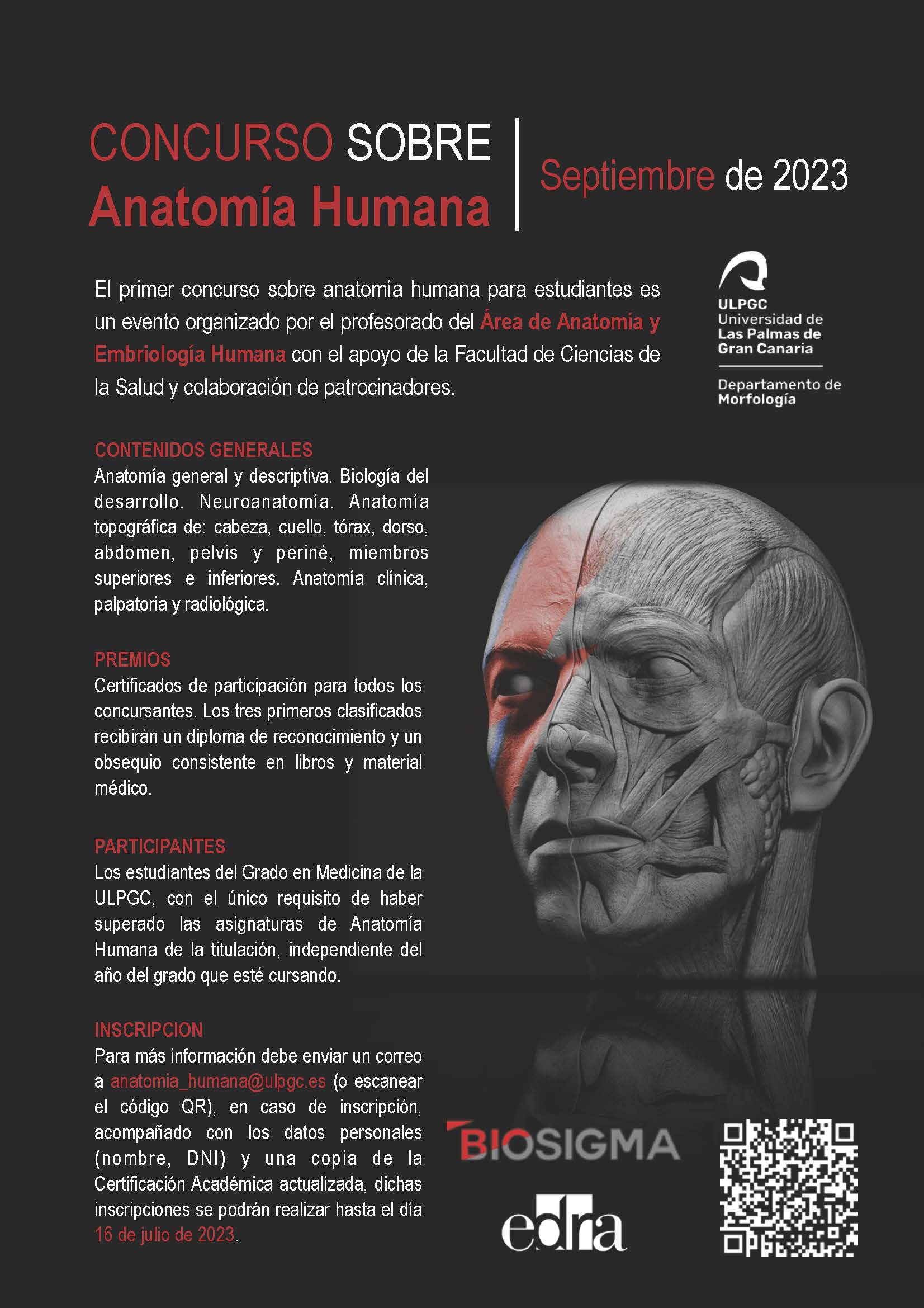 Concurso sobre Anatomía Humana