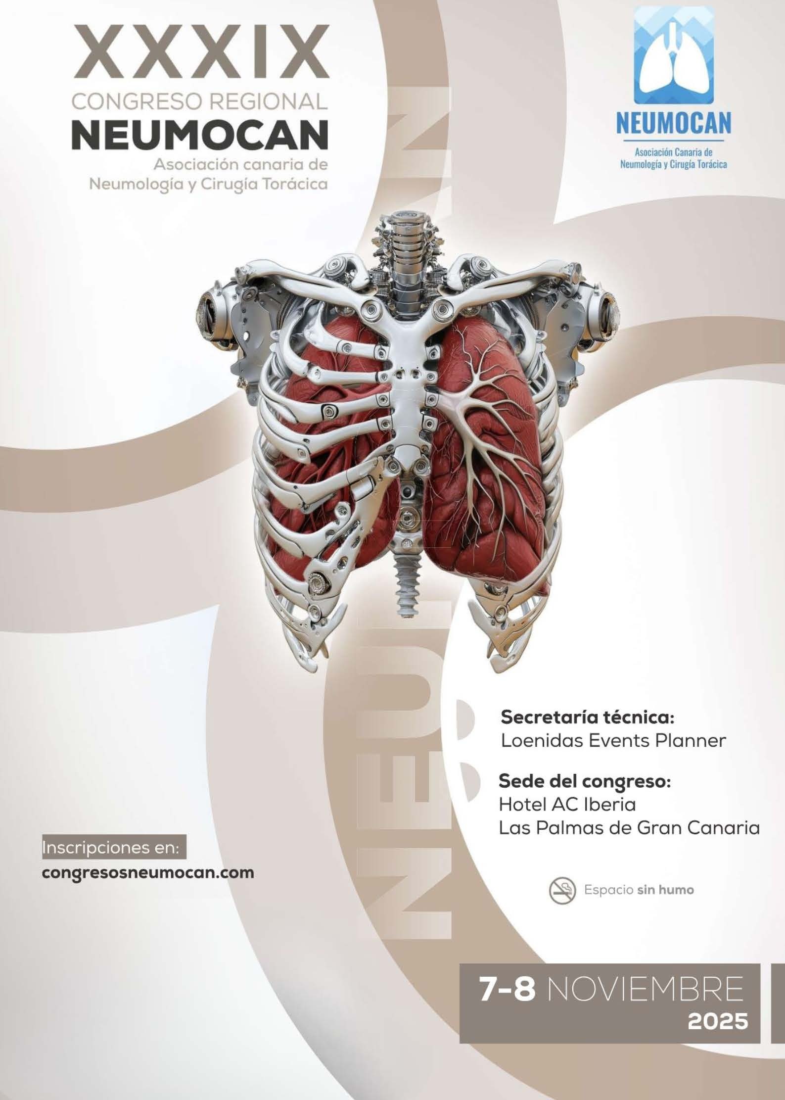 XXXIX Congreso de la Sociedad Canaria de Neumología y Cirugía Torácica