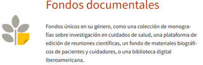 Fondos documentales