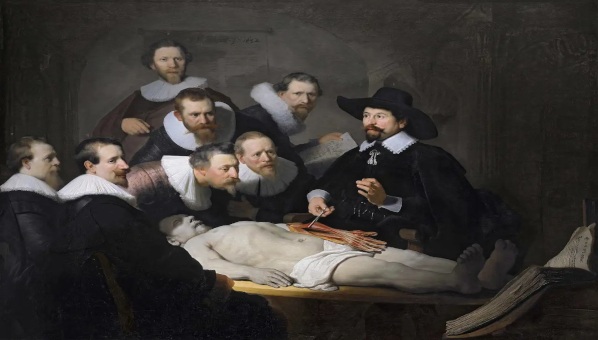 Lección de Anatomía. Rembrandt