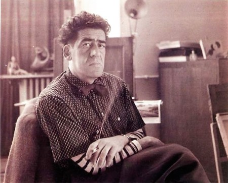 El pintor Óscar Domínguez