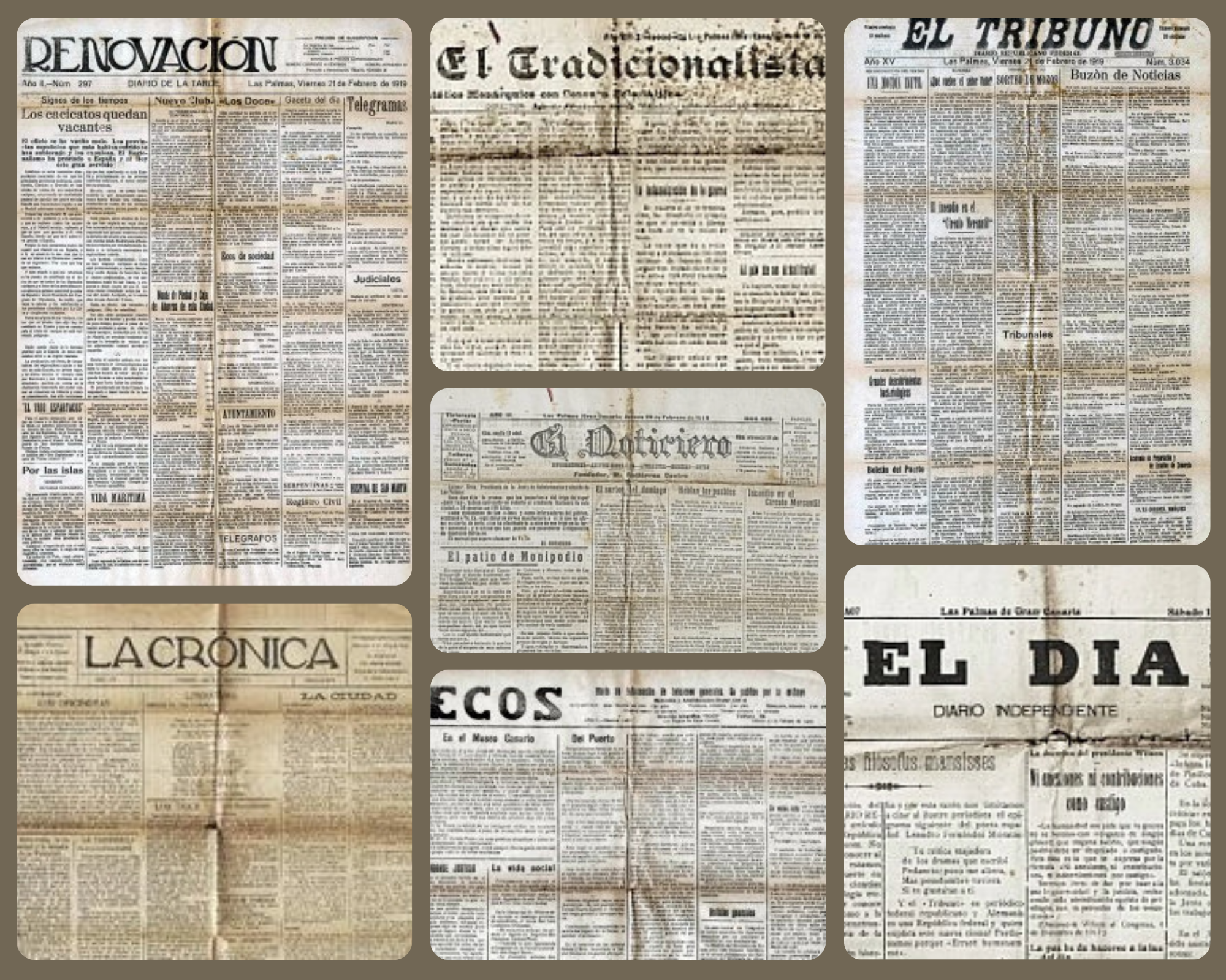 Portadas de la prensa