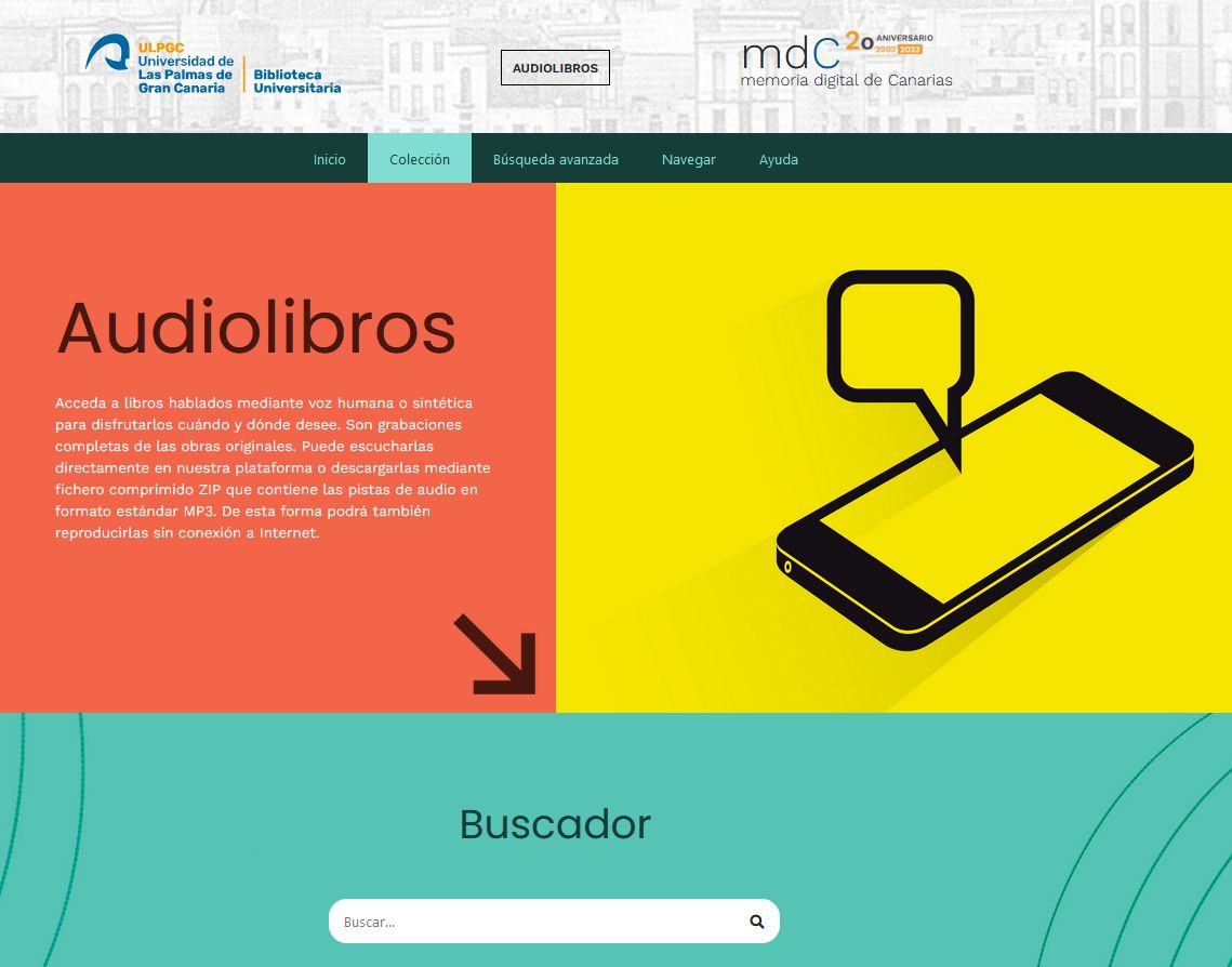 Audiolibros de la MDC