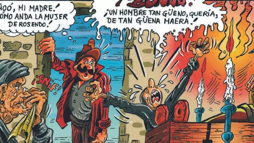 Ilustración de los cuentos de Pepe Monagas
