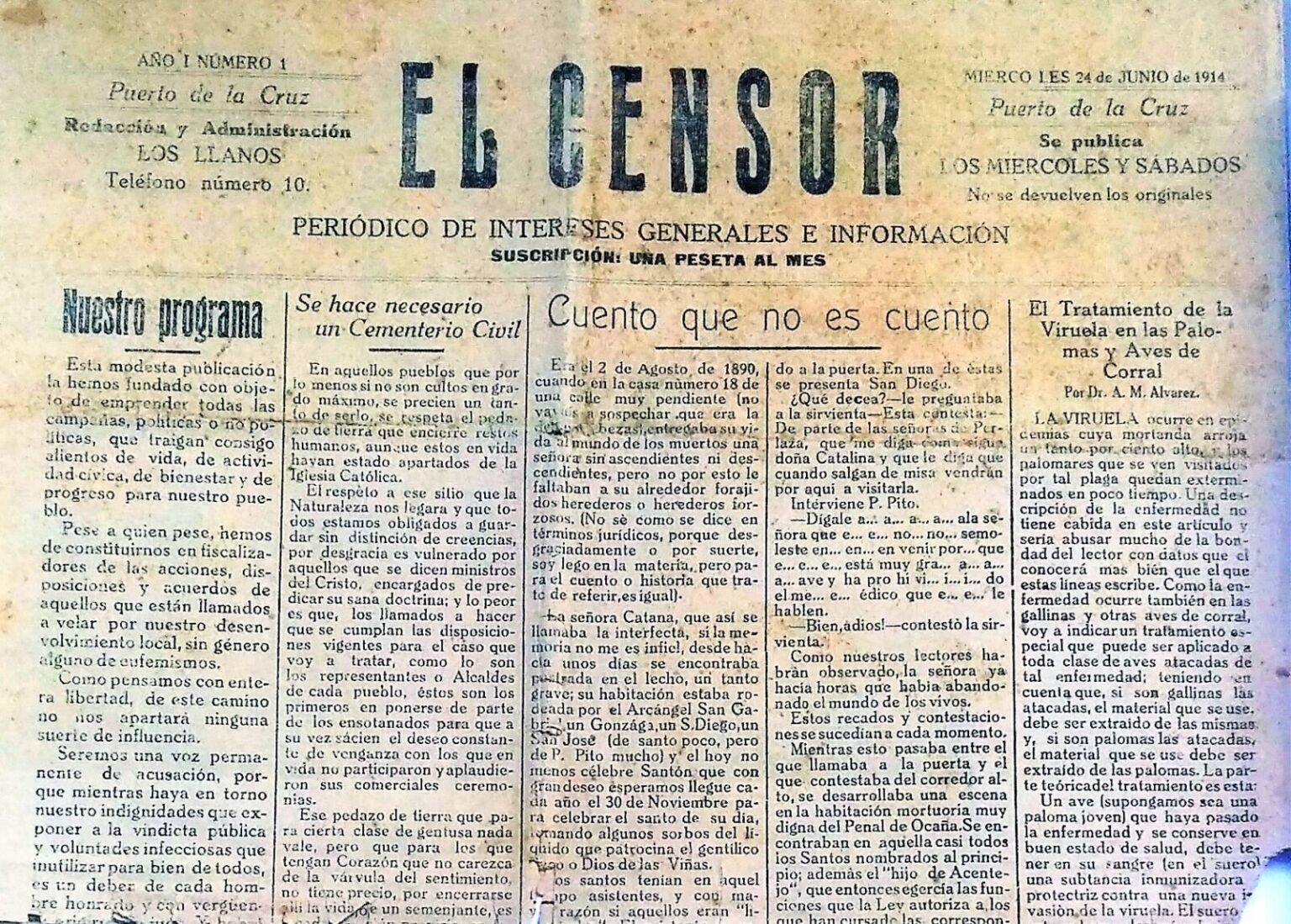 El Censor, periódico