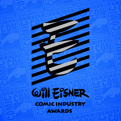 Logo Premios Eisner azul