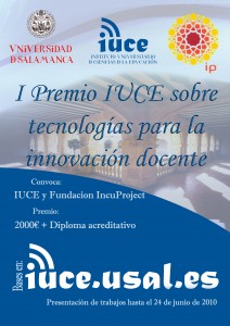 I Premio IUCE sobre tecnologías para la innovación docente