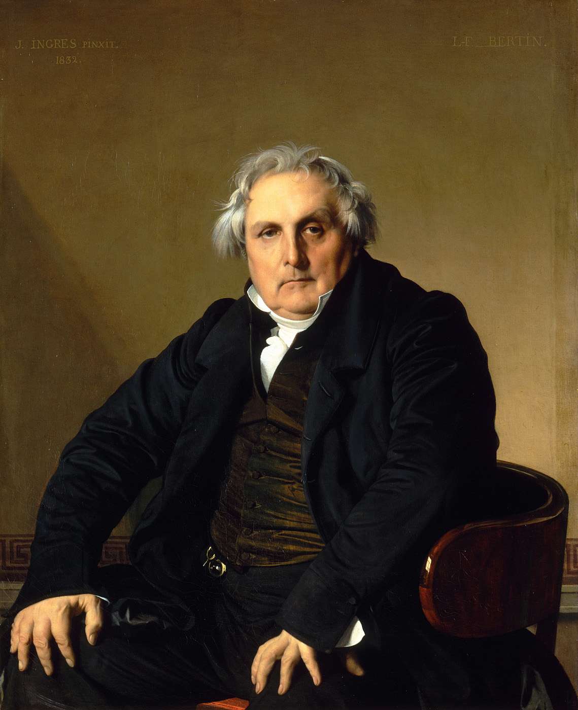Retrato del señor Bertin (1832) del Museo del Louvre