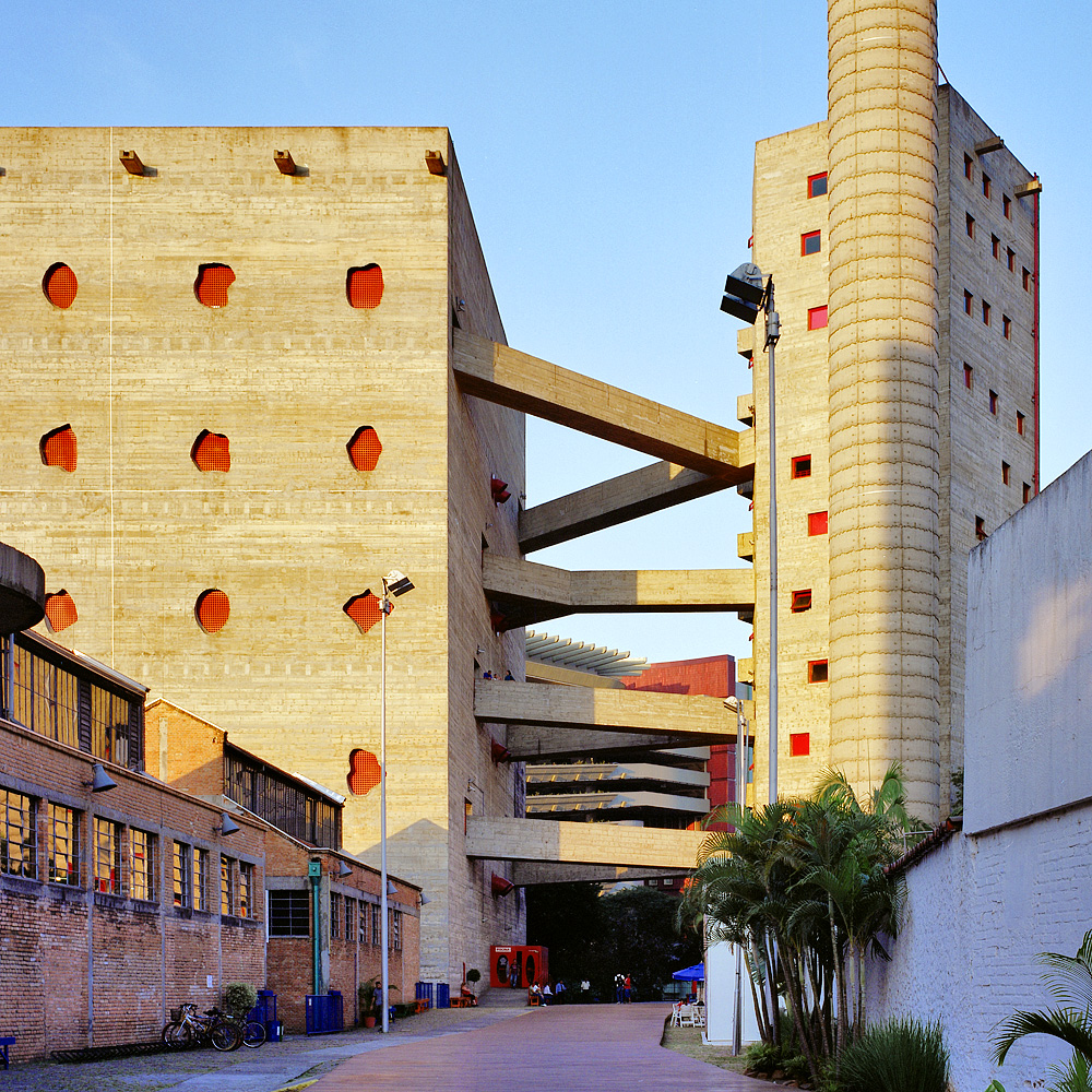 SESC Fábrica Pompéia, 1977-1986, Sao Paulo, Brasil