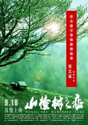 Cartel de la película "Amor bajo el espino blanco" (2010) de Zhang Yimou