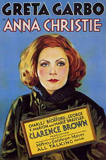 "Anna Christie" (1930) dirigida por Clarence Brown y Greta Garbo como protagonista