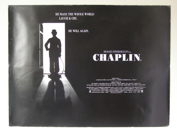 Poster de la película "Chaplin" (1992) de Richard Attenborough