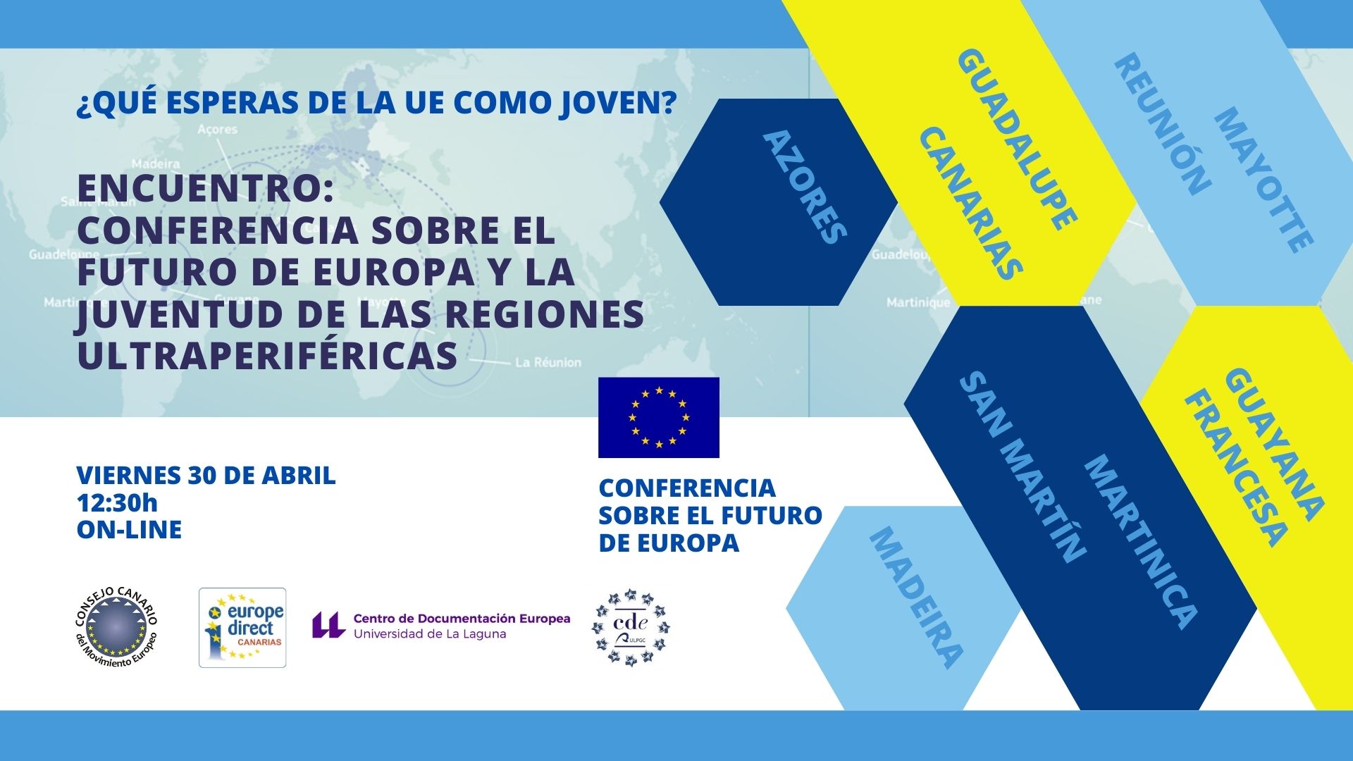 Conferencia sobre el futuro de Europa y la juventud de las Regiones Ultraperiféricas