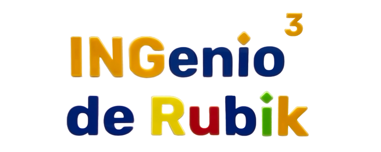 INGenio3 de rubik en letras de colores