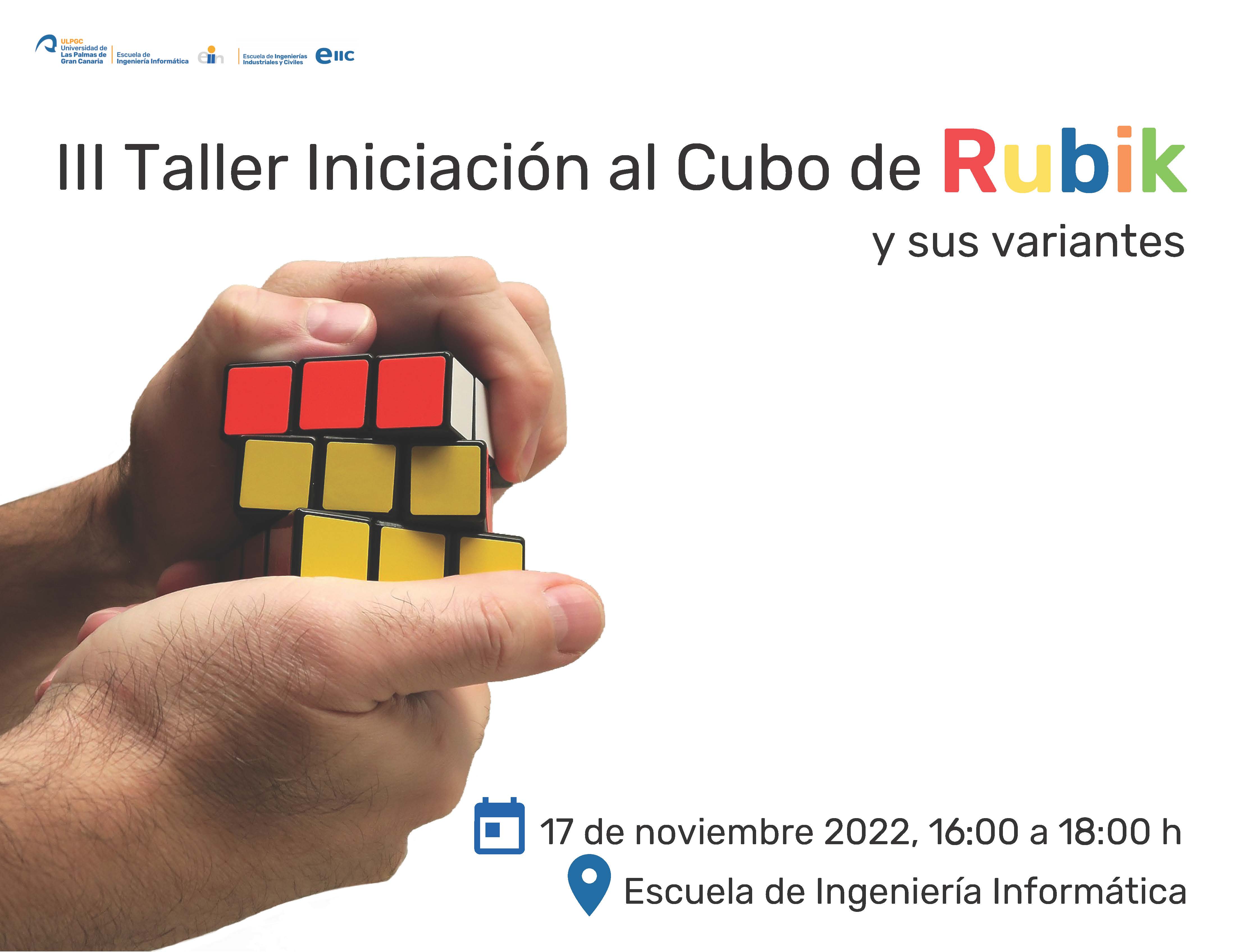 III Taller de iniciación al Cubo de Rubik y sus variantes