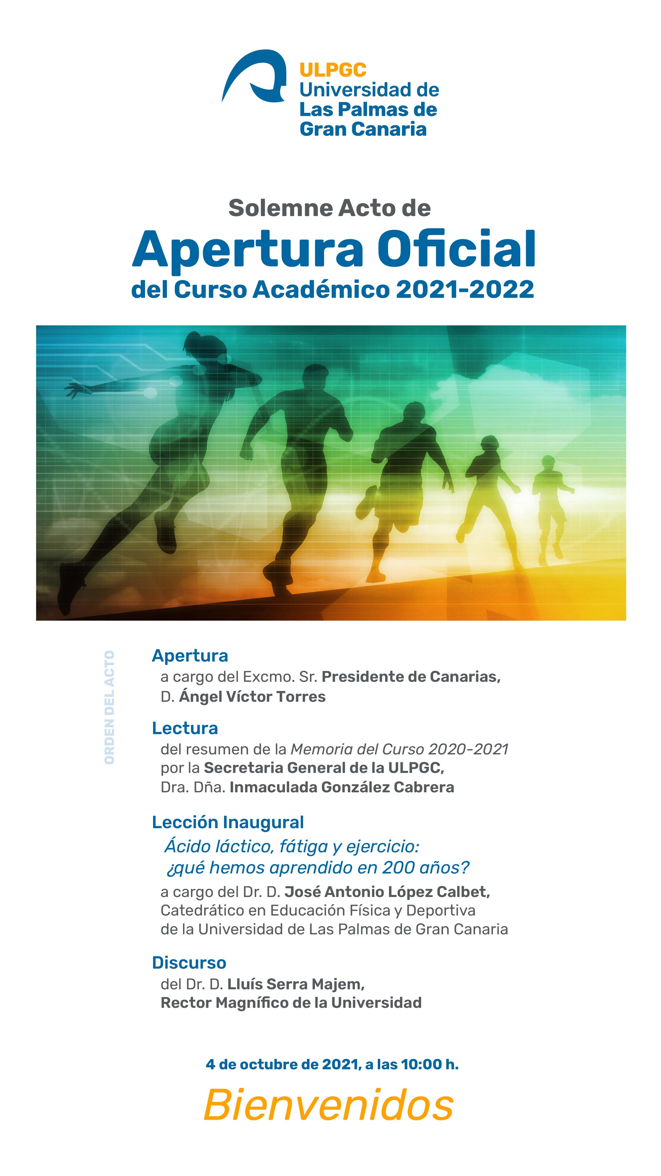 Acto de Apertura del curso acádemico 2021-2022