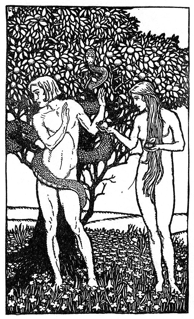 Portada de la edición original de 'Diario de Adán y Eva'