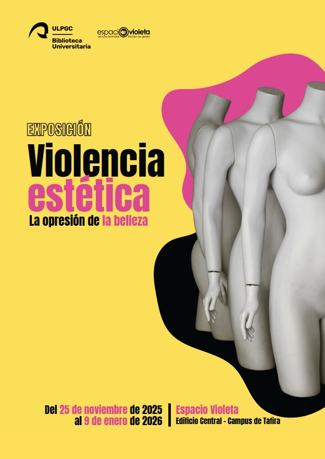 Cartel exposición "Violencia estética. La opresión de la belleza"