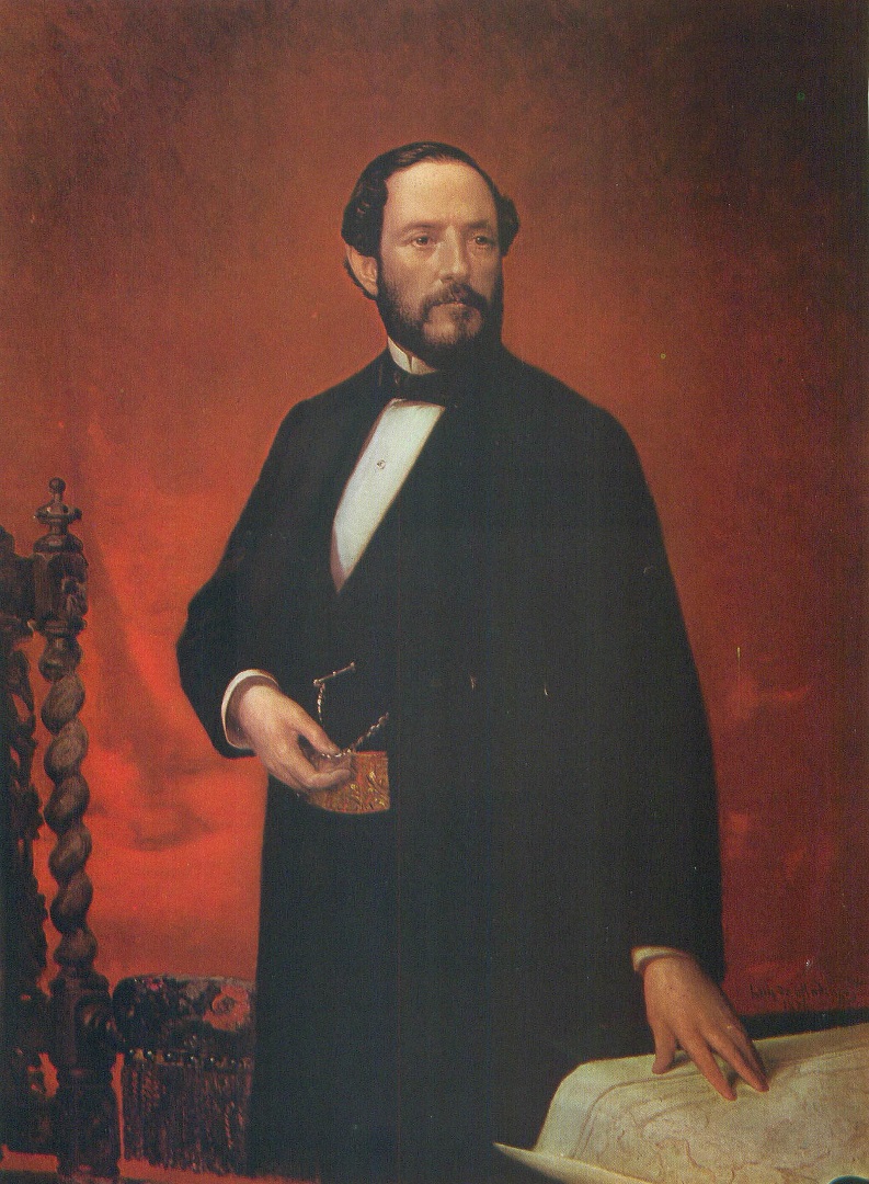 Retrato de Juan Prim realizado por Luis de Madrazo