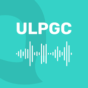 Logo de la ULPGC y ondas herzianas