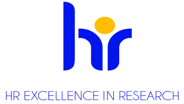 Logo con las letras hache y erre: HR EXCELLENCE IN RESEARCH