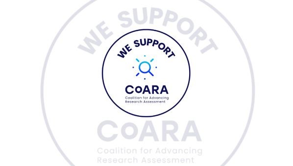 Logotipo de 'We supporta CoARA'