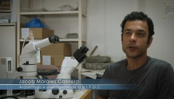 Un momento de la entrevista al doctor Jacob Morales Cabrera