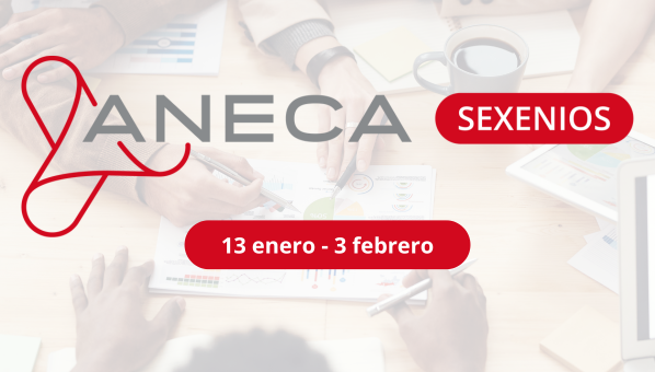 Logotipo del programa de evaluación de sexenios de ANECA