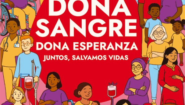 Cartel del Día Mundial del Donante de Sangre 2025