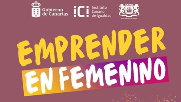 Letras del cartel de la 7ª edición seminario Emprender en Femenino en Ingenio