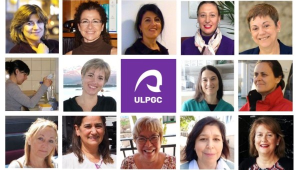 rostros de mujeres científicas de la ULPGC