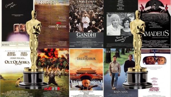 Carteles de películas ganadoras del Oscar 1981-1990