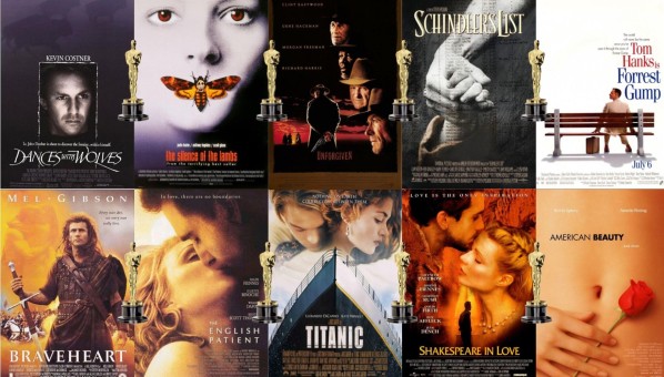 Carteles de películas ganadoras del Oscar 1999-2000