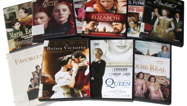 DVD de películas de reinas de Inglaterra