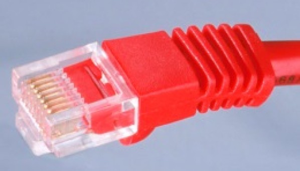 Conector de red desenchufado