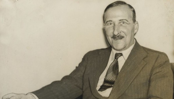 Fotografía de Stefan Zweig depositada en el Fundo Correio da Manhã - Arquivo Nacional (Brasil)