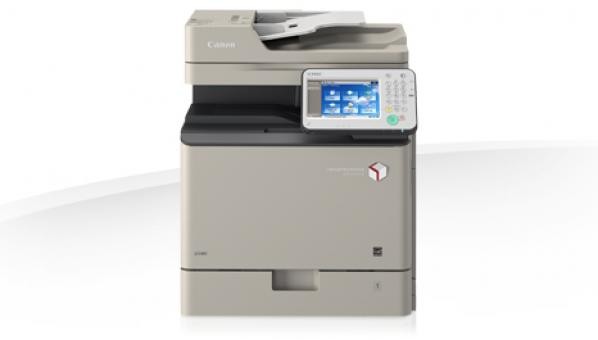Vista de máquina multifunción (fotocopiadora, escáner...)