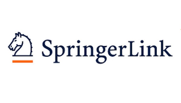 Logotipo SpringerLink con silueta de cabeza de caballo 