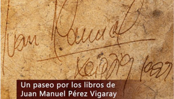 Firma manuscrita de Juan Manuel Pérez Vigaray