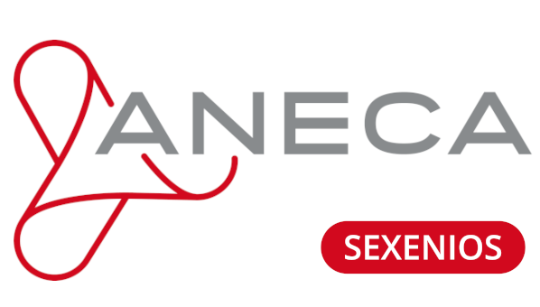 Logo ANECA con etiqueta SEXENIOS