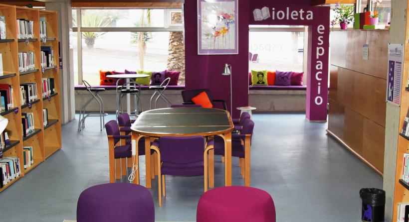Logo espacio violeta