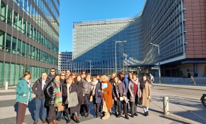 Visita de los Centros de Documentación Europea españoles a la Comisión Europea en Bruselas